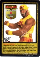 Hollywood Hulk Hogan Superstar Card (Promo)